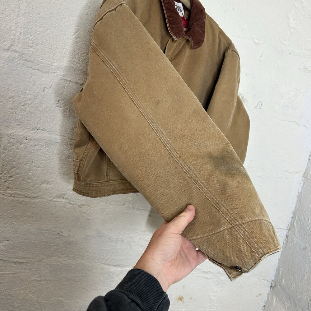 Vintage Carhartt Detroit Style Workwear Jacket “Tan” - Picture 7 of 12